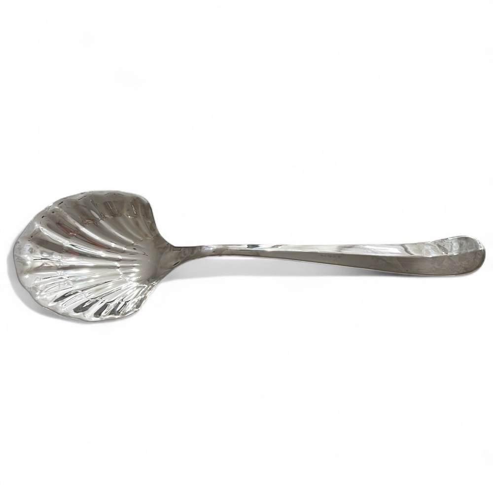 Silver-plated Berry Shell Serving Spoon